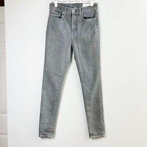 rag & bone high rise skinny jeans